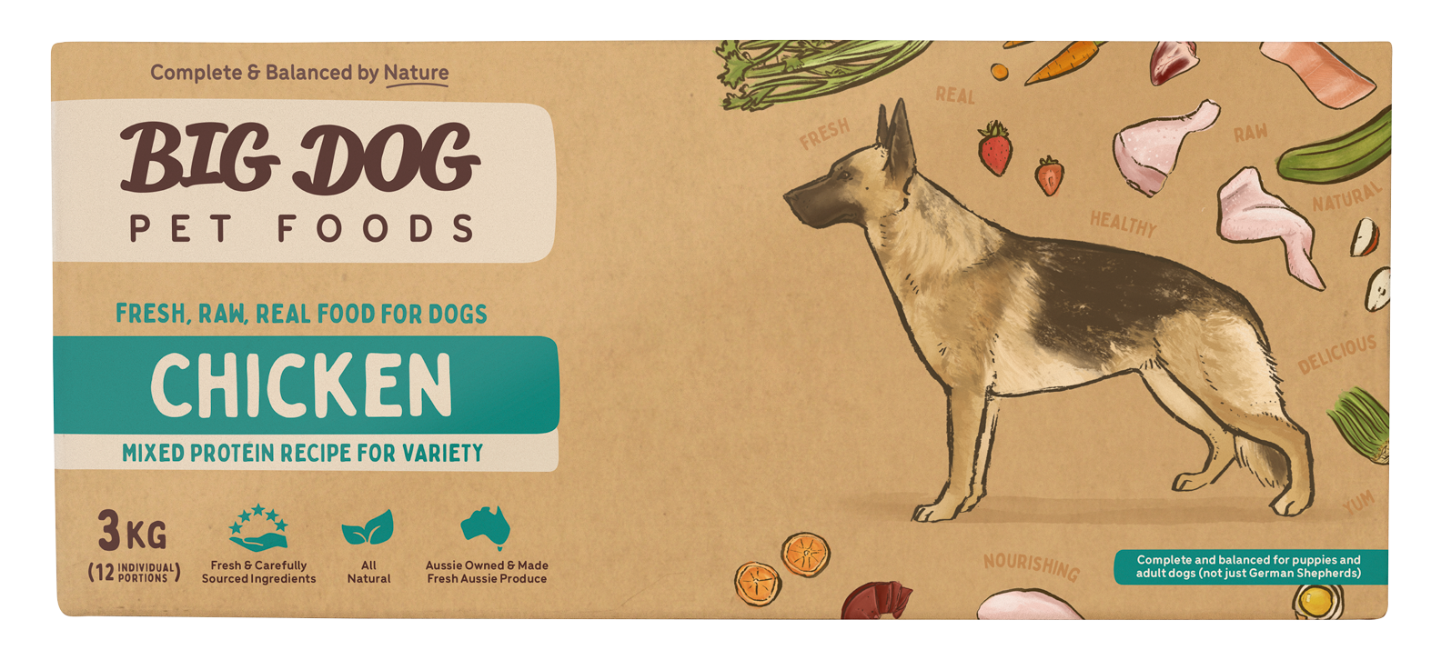 Big Dog - Chicken for Dogs (3kg) – Pets Domain