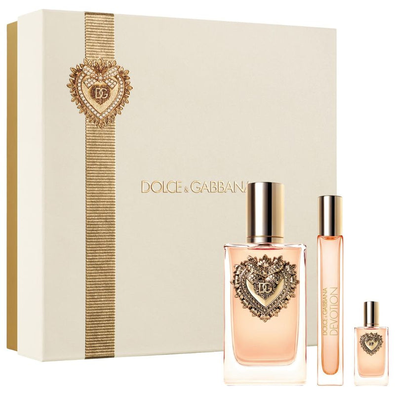 Devotion by Dolce & Gabbana for Women 3.4 oz EDP 3pc Gift Set | PLA