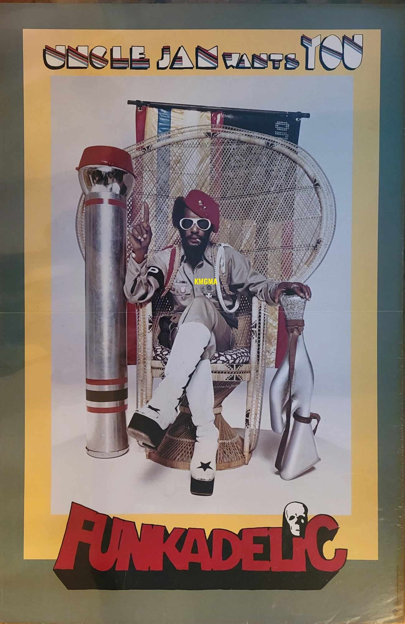 P-funk promo posters-parliament and funkadelic - Records/Books - P
