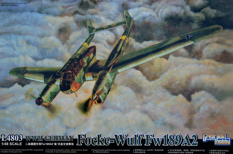AeroScale :: Great Wall Hobby 1:48 Focke-Wulf Fw 189A-2 Review