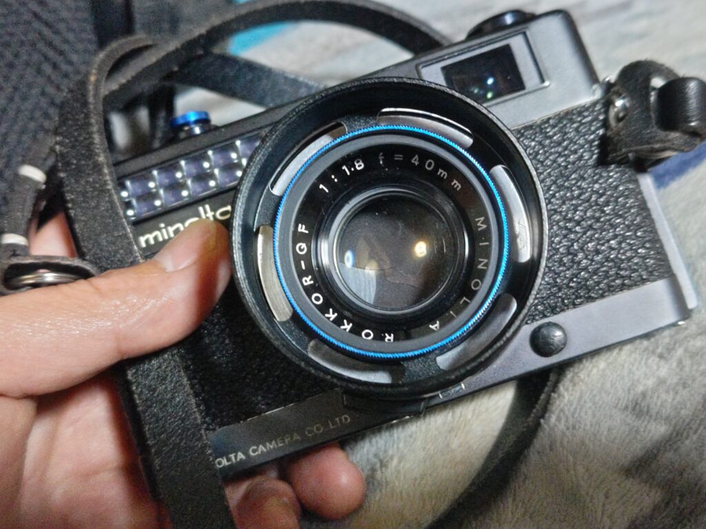 minolta Minoltina-S(ブラック)がやって来た！早速試写して来た
