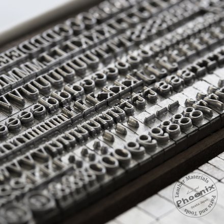 フォントバラ売り】タイプライターニューフェース 12pt(大文字A-Z)【取