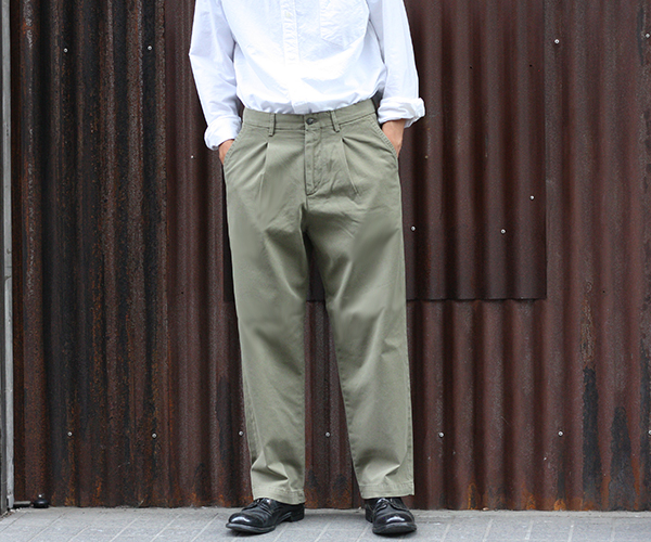 RICCARDO METHA CHINO PANTS olive | andPheb Staff Blog