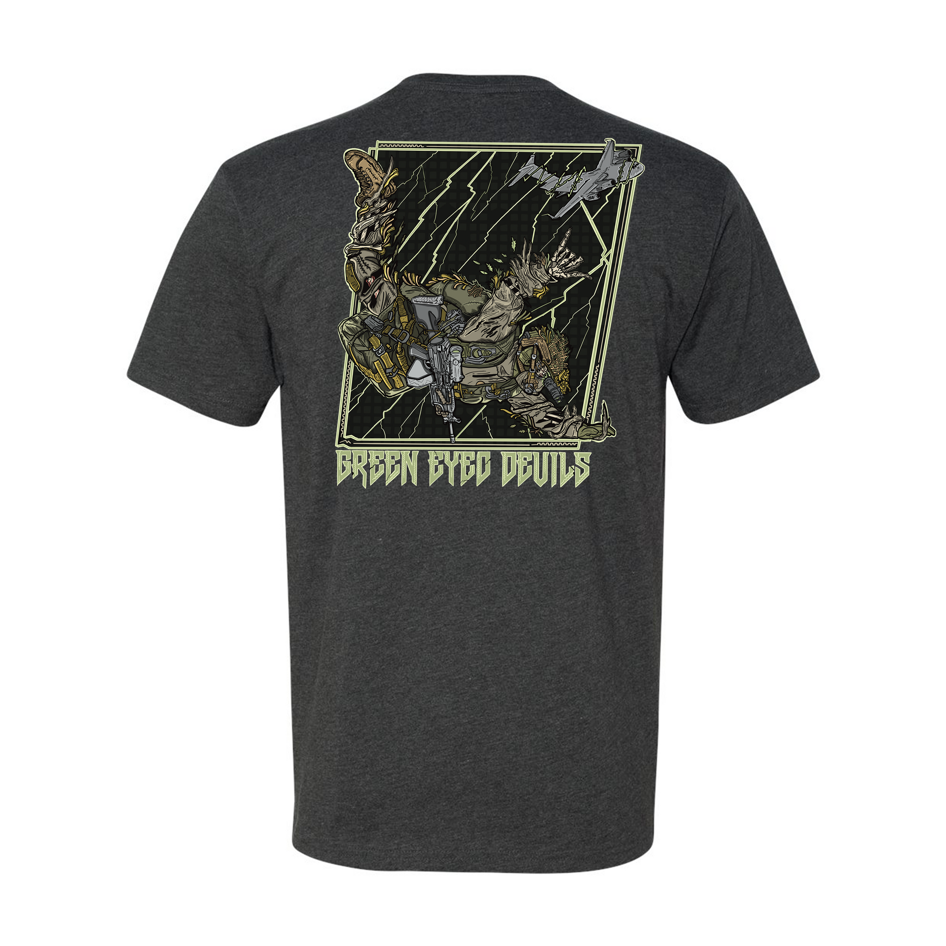 Mサイズ】nqrse DEVIL TEE / CHARCOAL vaultroom nqrse DEVIL TEE