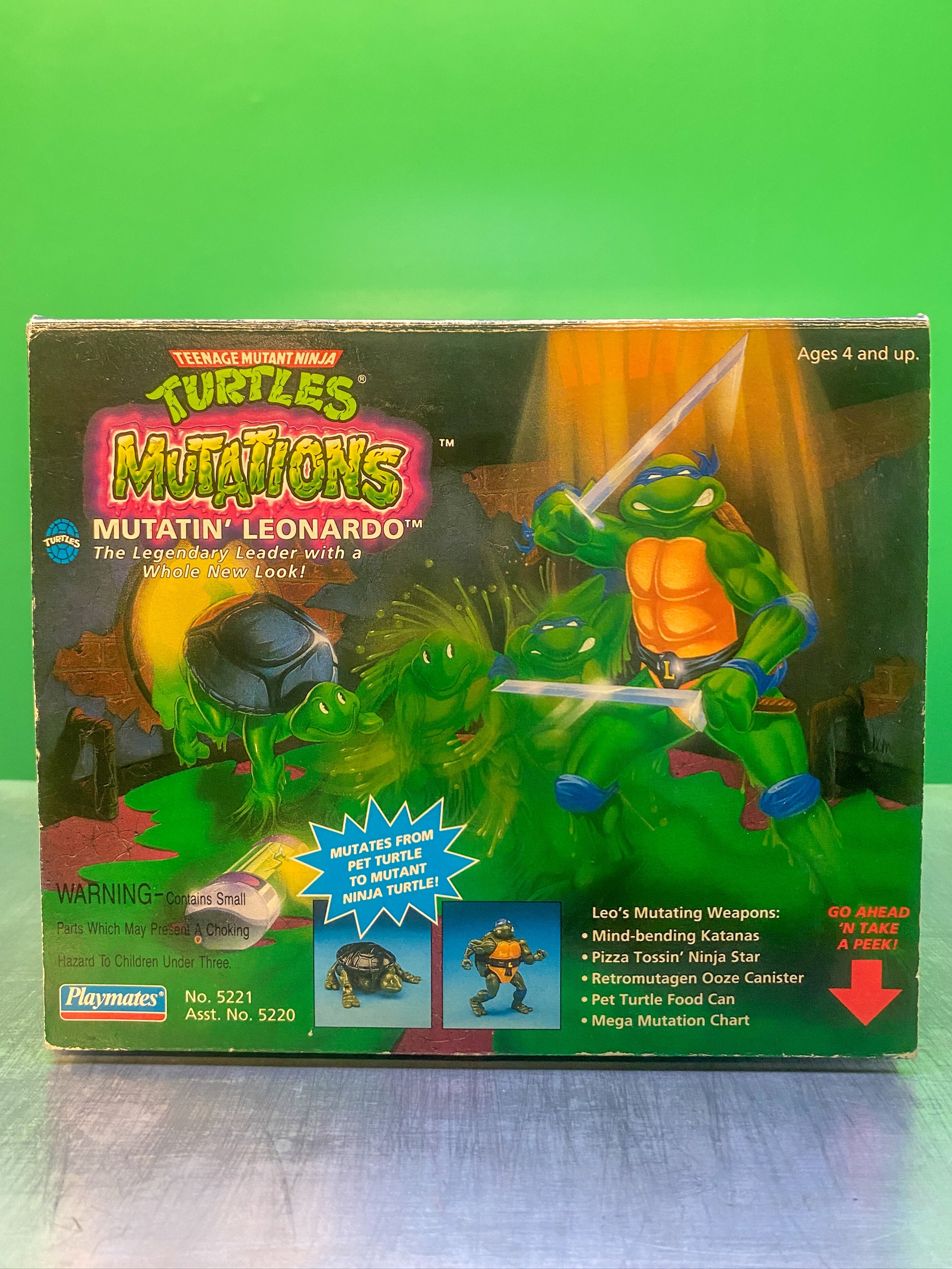 ミュータントタートルズ ビーバップ タカラ playmates フィギュア