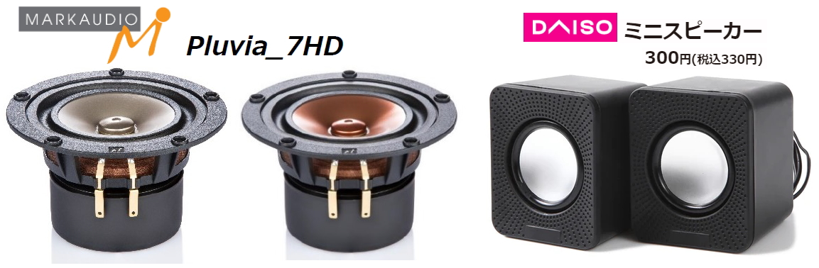 世界的にハイコスパで人気のPluvia7HDと日本の自作スピーカーマニアに