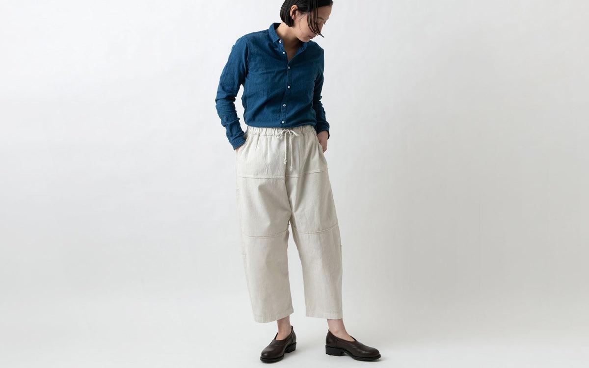 MITTAN / 竹パンツ 黒 PT-115 / unisex – PINT_MN