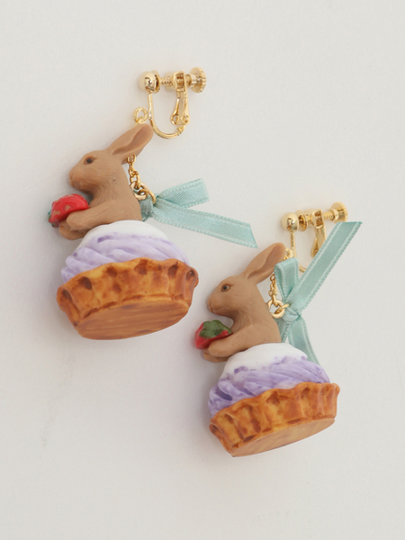 OUTLET】スイーツスプリングバニーモチーフイヤリング｜ピンクハウス