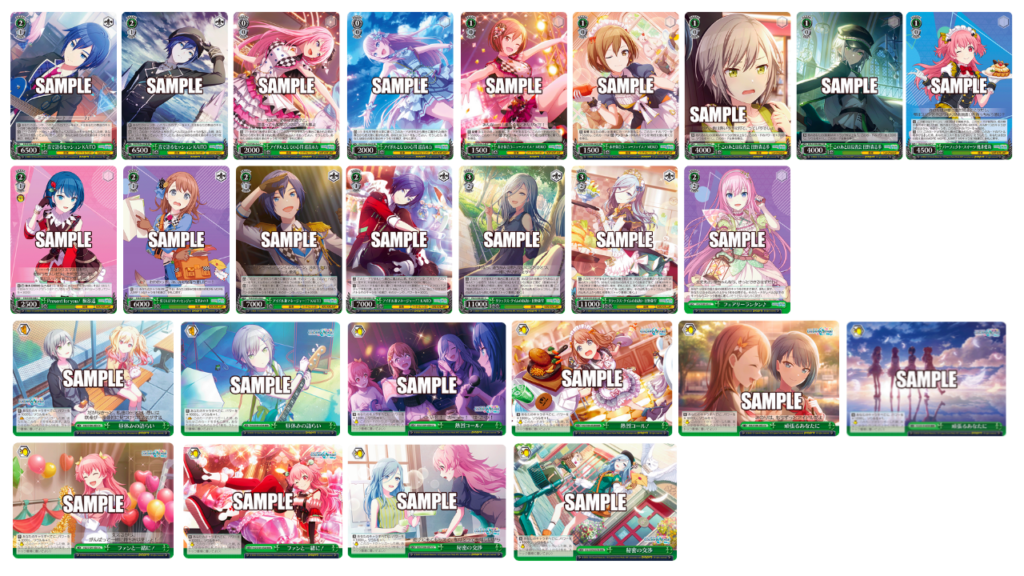 プロセカ ヴァイスシュヴァルツ まとめ売り ヴァイス】初音ミク買取POP