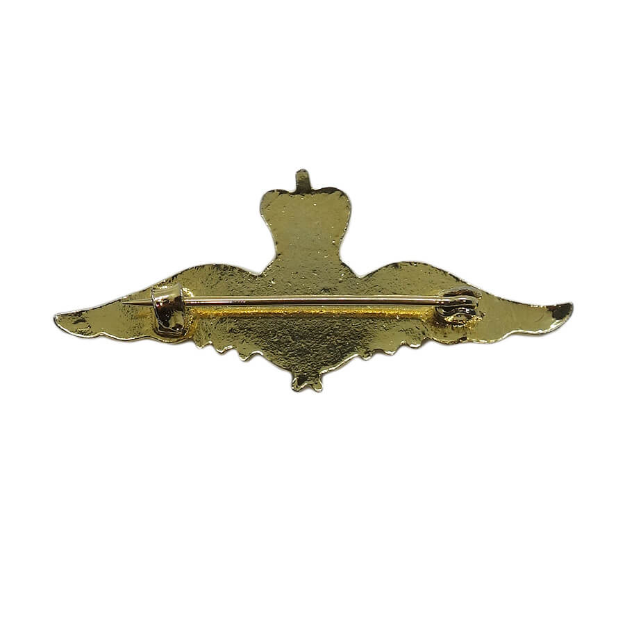 ブローチ 英国軍 イギリス空軍 パイロット ウイング クイーンズ