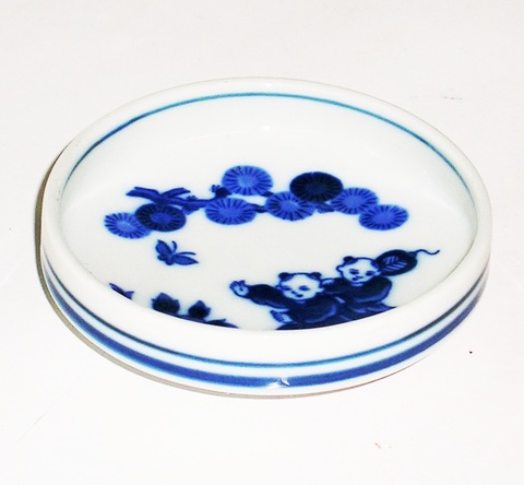 キャロライン洋子さま専用 緑色の丸型陶器の器 青唐津茶碗 古唐津 桃山