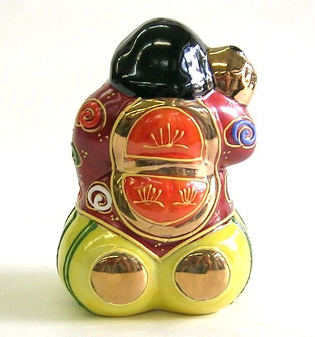 九谷焼 大黒様 置物 七福神 A-3 九谷焼 大黒様 置物 七福神 A-3 九谷焼