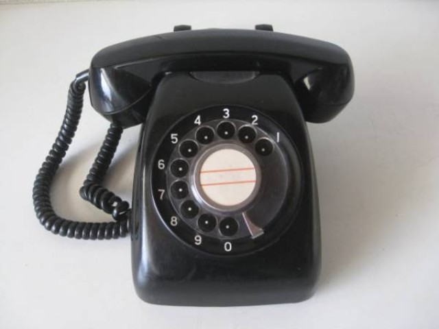 黒電話 昭和レトロ 日本電信電話公社 アンティーク 昭和レトロ】黒電話