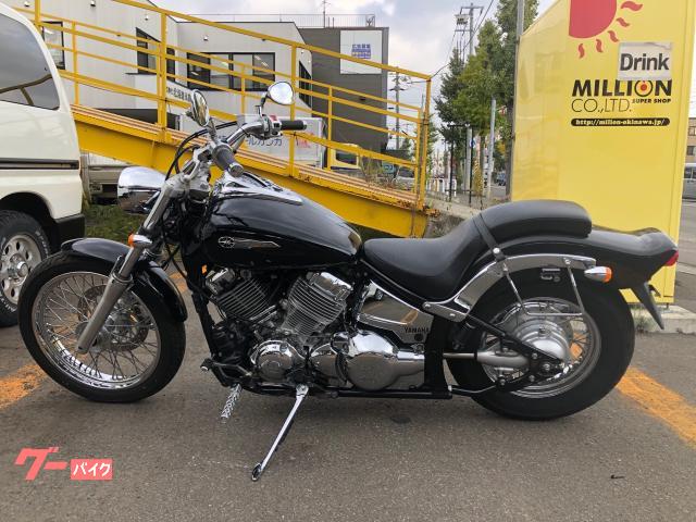 002）ドラッグスター400 VH01J 取り外し 純正タンク 凹みなし 黒 002