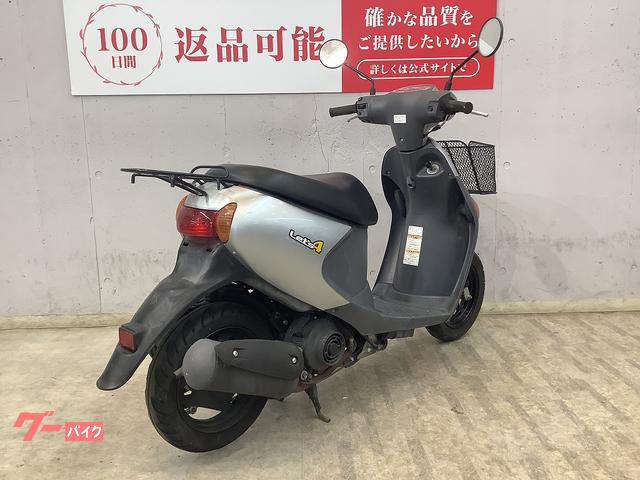 スズキ レッツ4 フロントバスケット装備 インジェクションモデル