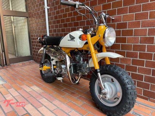 HONDAイエロー : モンキーAB27キャブ最終型 HONDAイエロー : モンキー