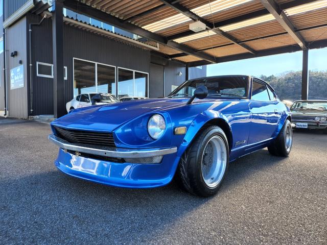 フェアレディZ S30 ブルー フェアレディ S30 Z ブルーメタリック 店頭