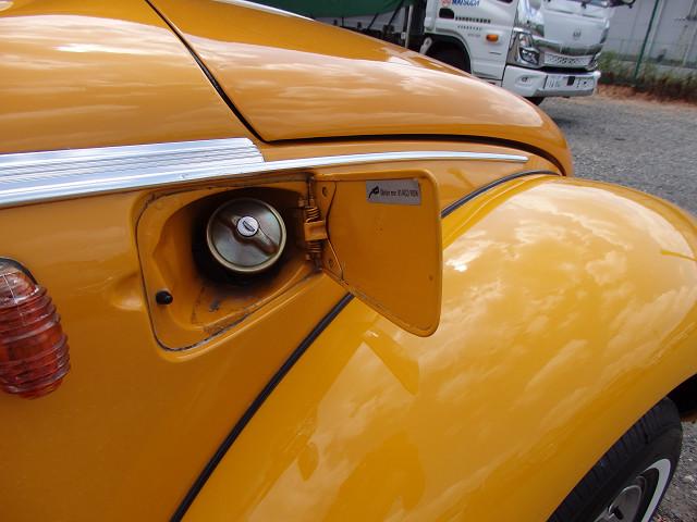 空冷 VW ビートル コーナーポール ヘッド部品 オレンジ ヤナセ