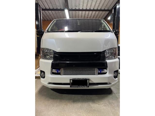 ハイエース ダミーインタークーラー取り付け｜グーネットピット