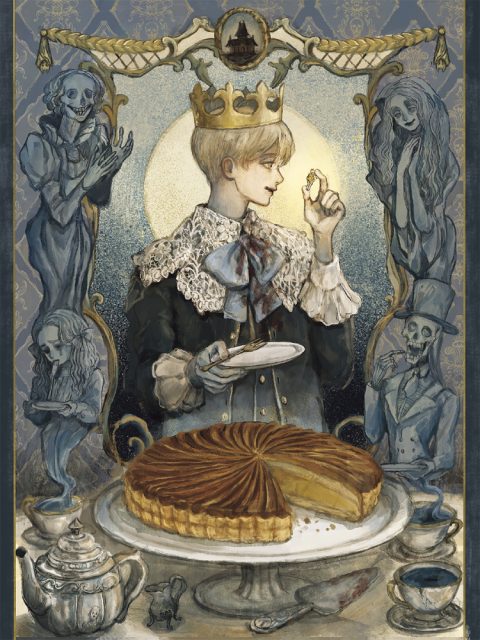 美しく怪しいアンティークたちの物語がカードブックになりました