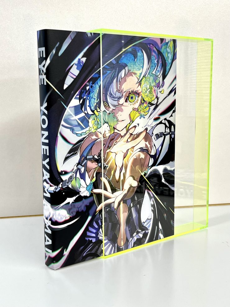 米山舞 Yoneyama mai EYE展 複製原画ED100 直筆サイン入り 米山舞