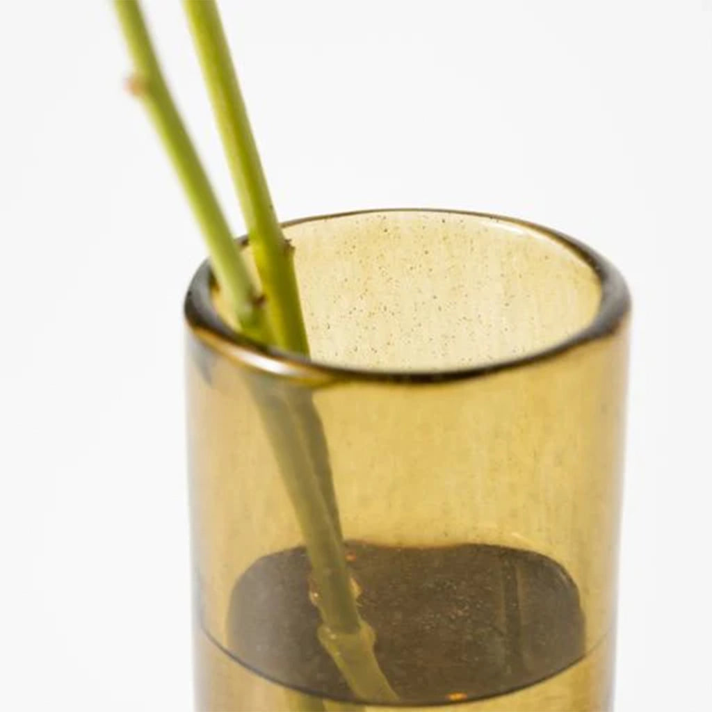 Pipe S D6×H18.5 フラワーベース（オリーブ） ｜Henry Dean – PIANO ISOLA