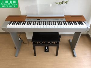 電子ピアノ KAWAI CN21C 2007年製 中古 チェリー調 ブラウン 椅子付き