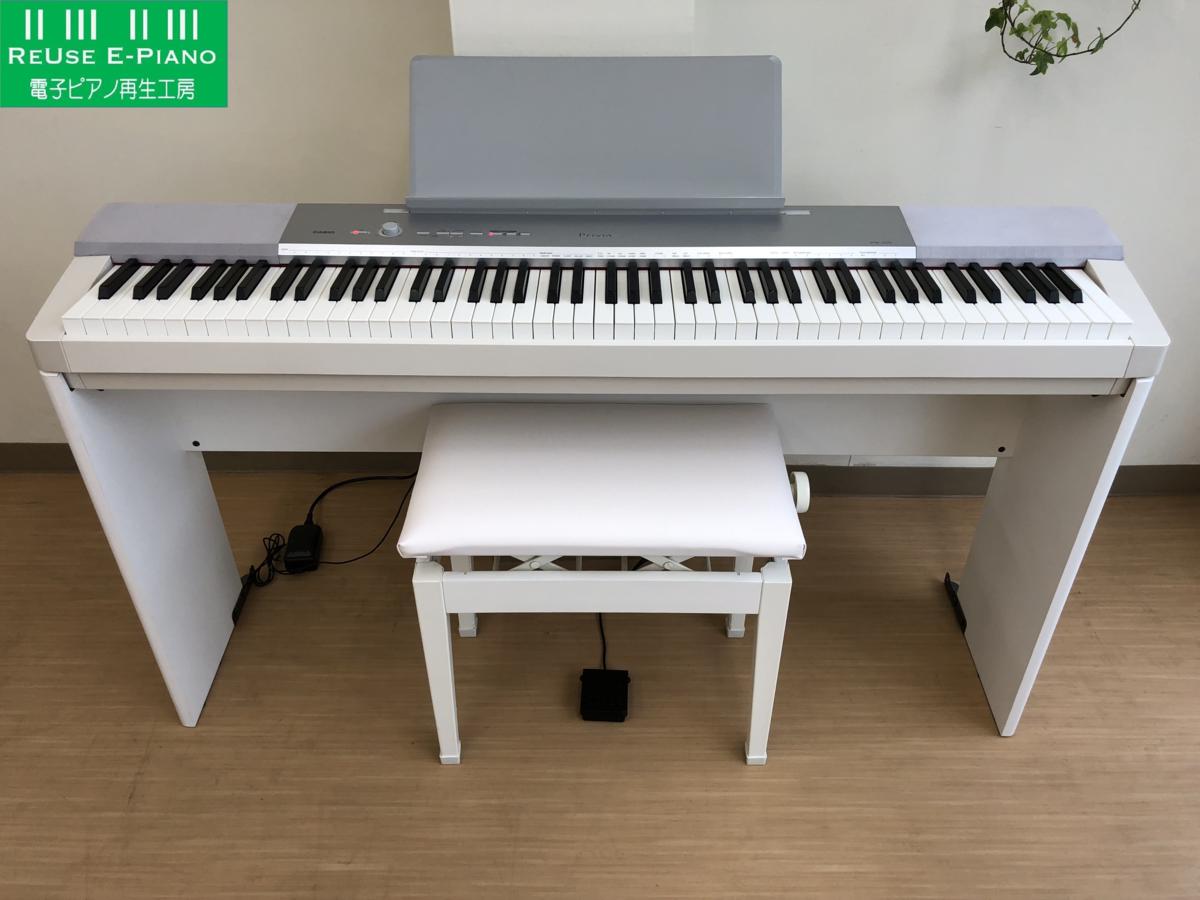 ①Casio Privia PX-120エレクトーン 電子ピアノ 中古(椅子別) 1200x900