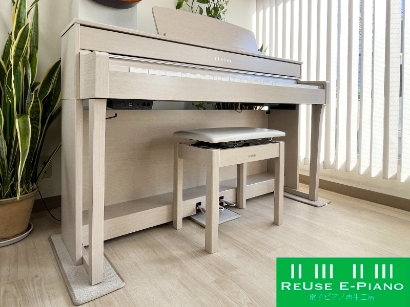 YAMAHA CLP-645WA 2020年製 中古 電子ピアノ 木製鍵盤 Clavinova