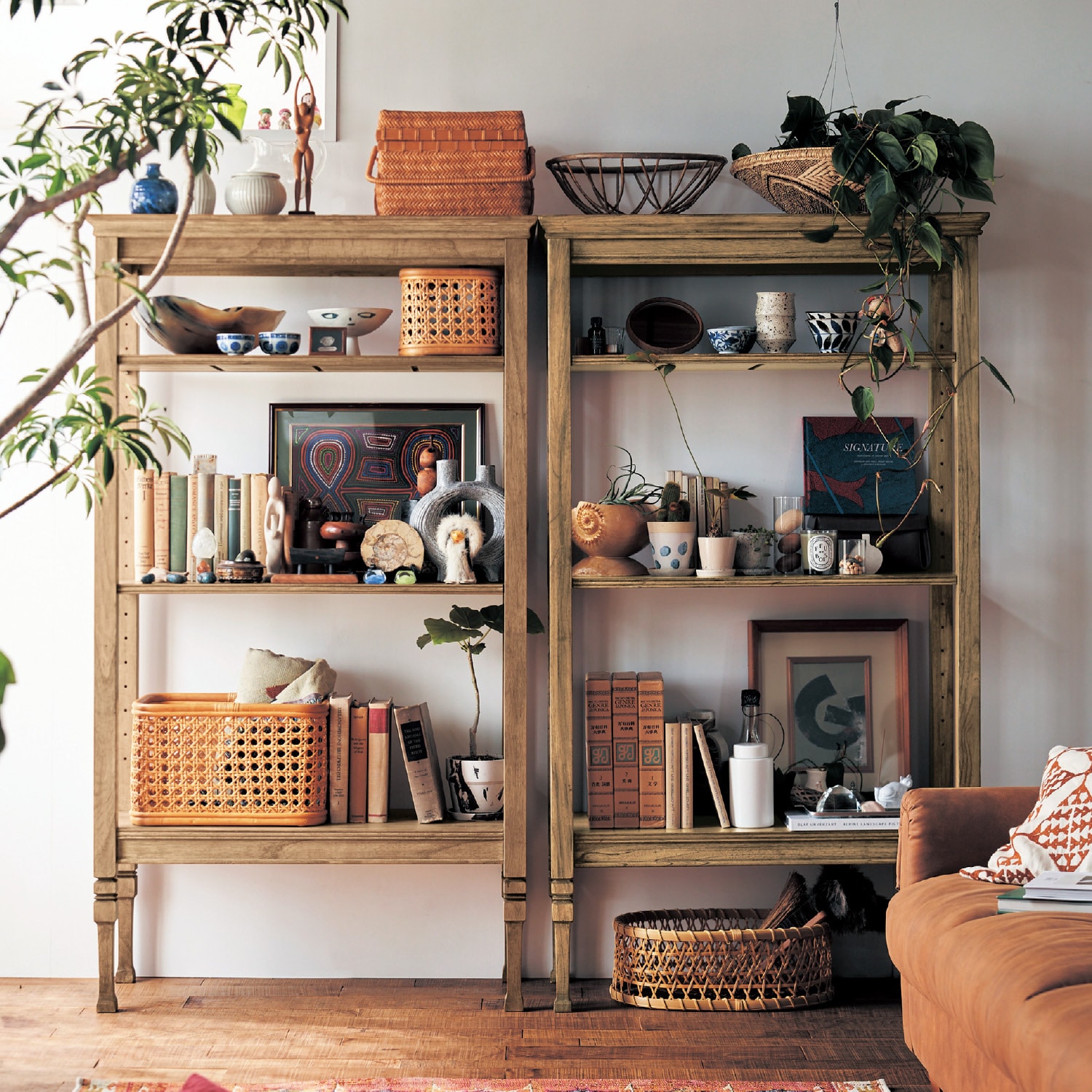 オランダ ヴィンテージオープンシェルフ