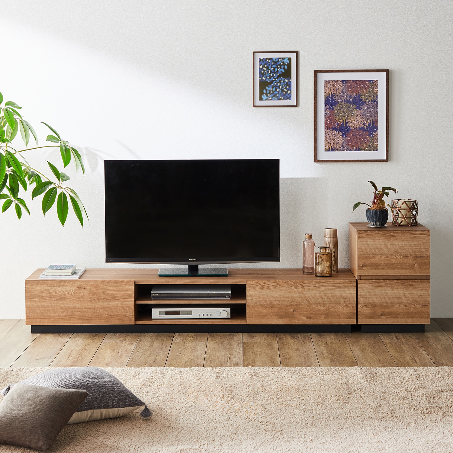 テレビボード 曲木 おすすめの通販｜通販のベルメゾンネット