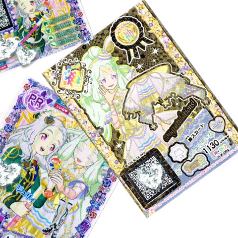 プリパラ神アイドルグランプリ 合格証&参加賞 神シリーズ 神コーデ