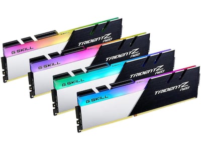 G.SKILL Trident Z Neo 64GB (4x16GB) DDR4 3600MHz RGB RAM for AMD