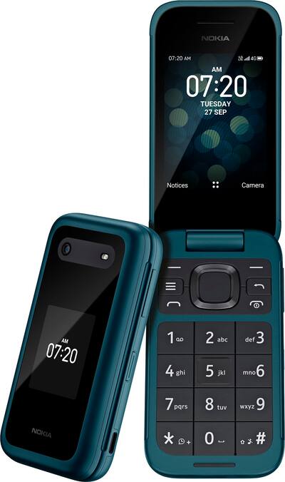 Nokia 2780 Flip Phone (Unlocked) Blue TA-1420 - Best Buy