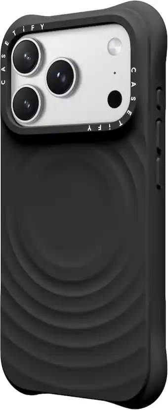 CASETiFY Apple iPhone 17 Pro Ripple Case Black CTF-34739843