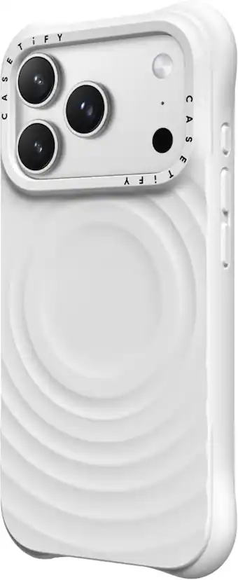 CASETiFY Apple iPhone 17 Pro Max Ripple Case White CTF-34739846