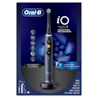Oral B iO Series 9 Connected Rechargeable Electric Toothbrush Onyx