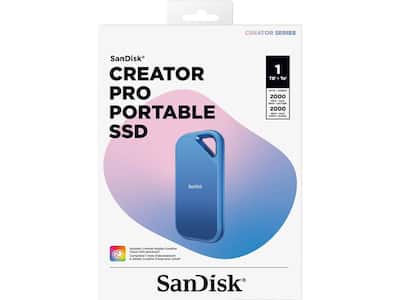 SanDisk Creator Series Pro 1TB USB 3.2 Gen 2x2 Portable SSD - Best Buy