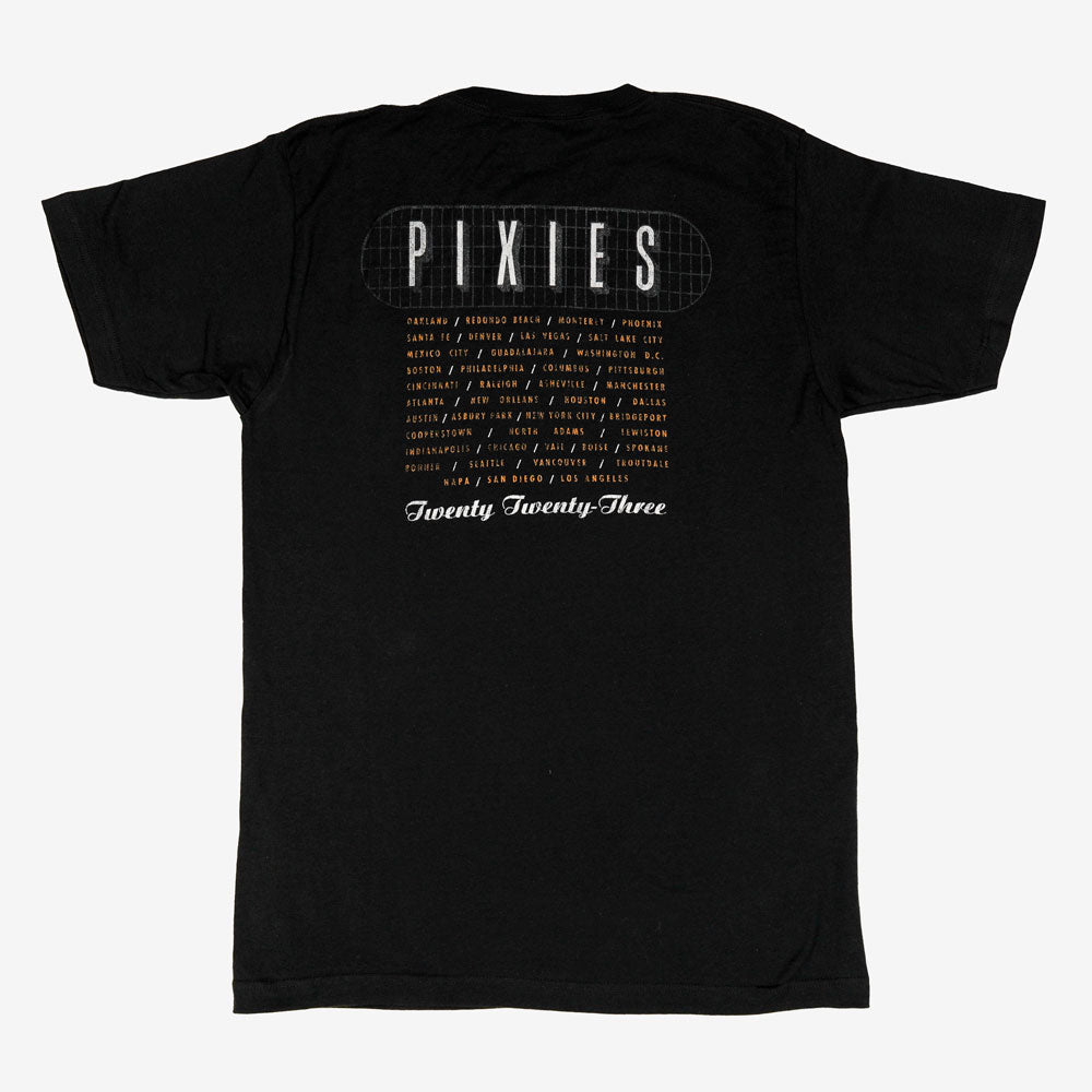 Pixies - Vintage Grid 2023 Tour Tee | Official TSURT Merch