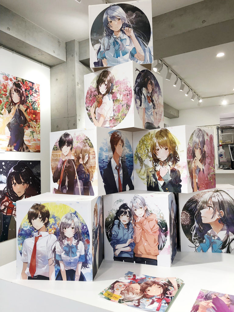 フライ初個展「Marguerite」開催レポート | pixiv WAEN GALLERY