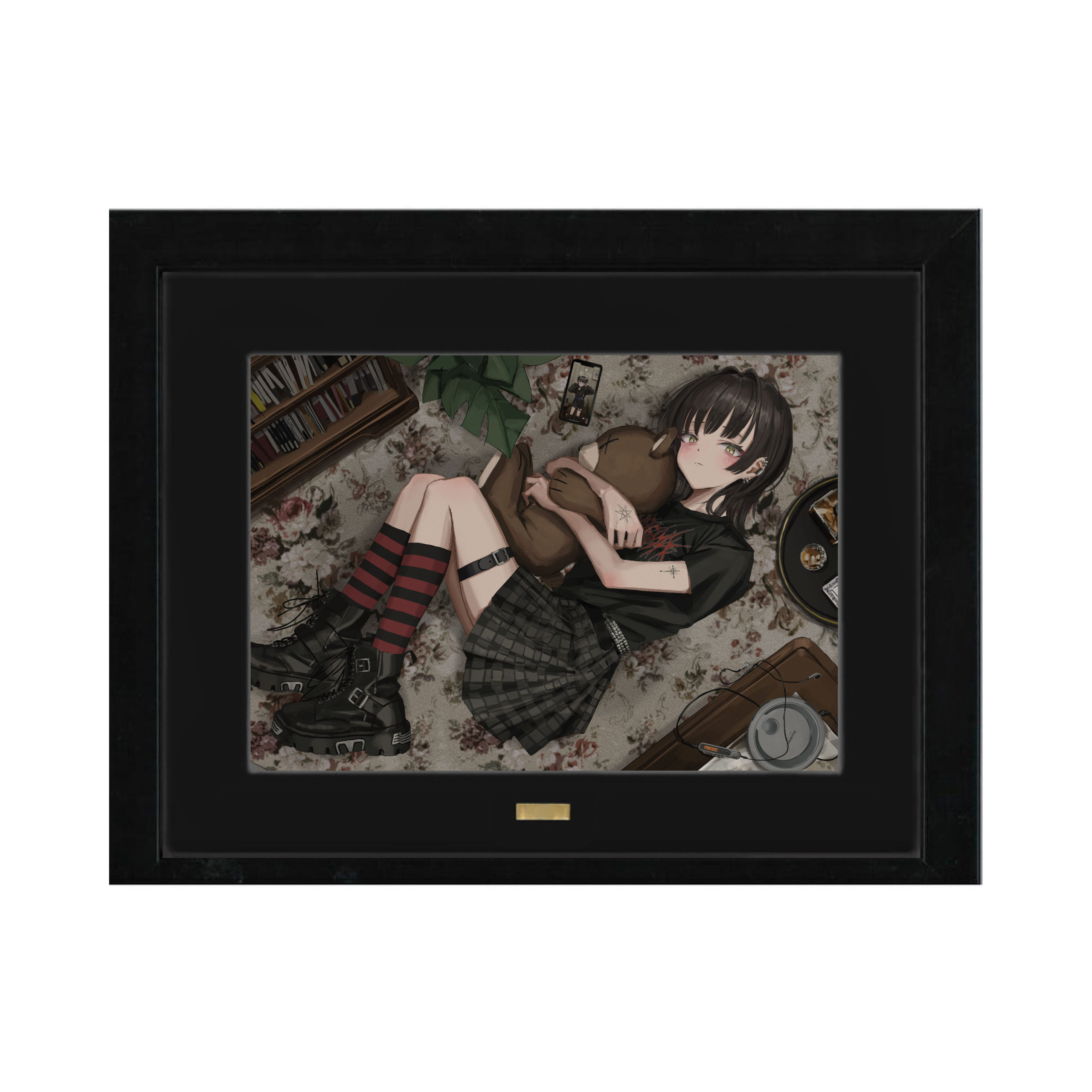 複製原画(A2）J『なで肩「らくがき339」』 | pixiv WAEN GALLERY