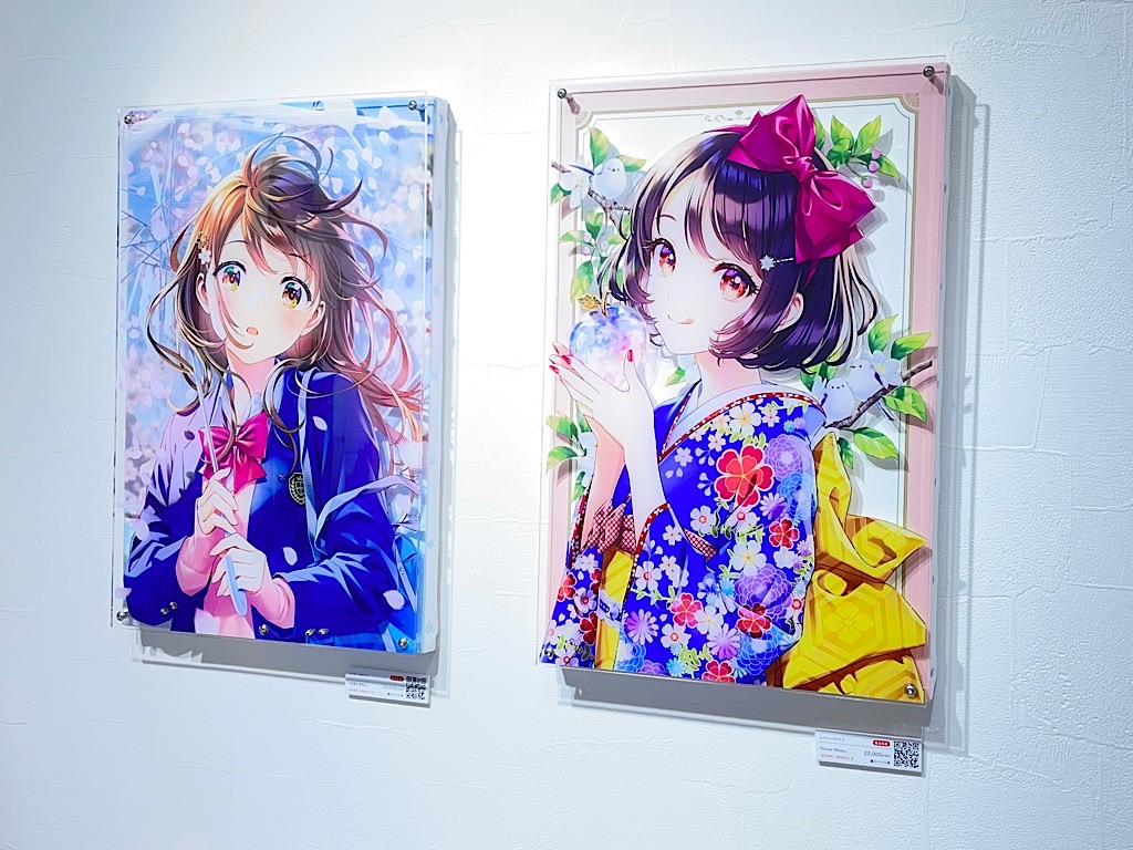 森倉円イラスト展「桜降る季節」in pixiv WAEN GALLERY開催レポート