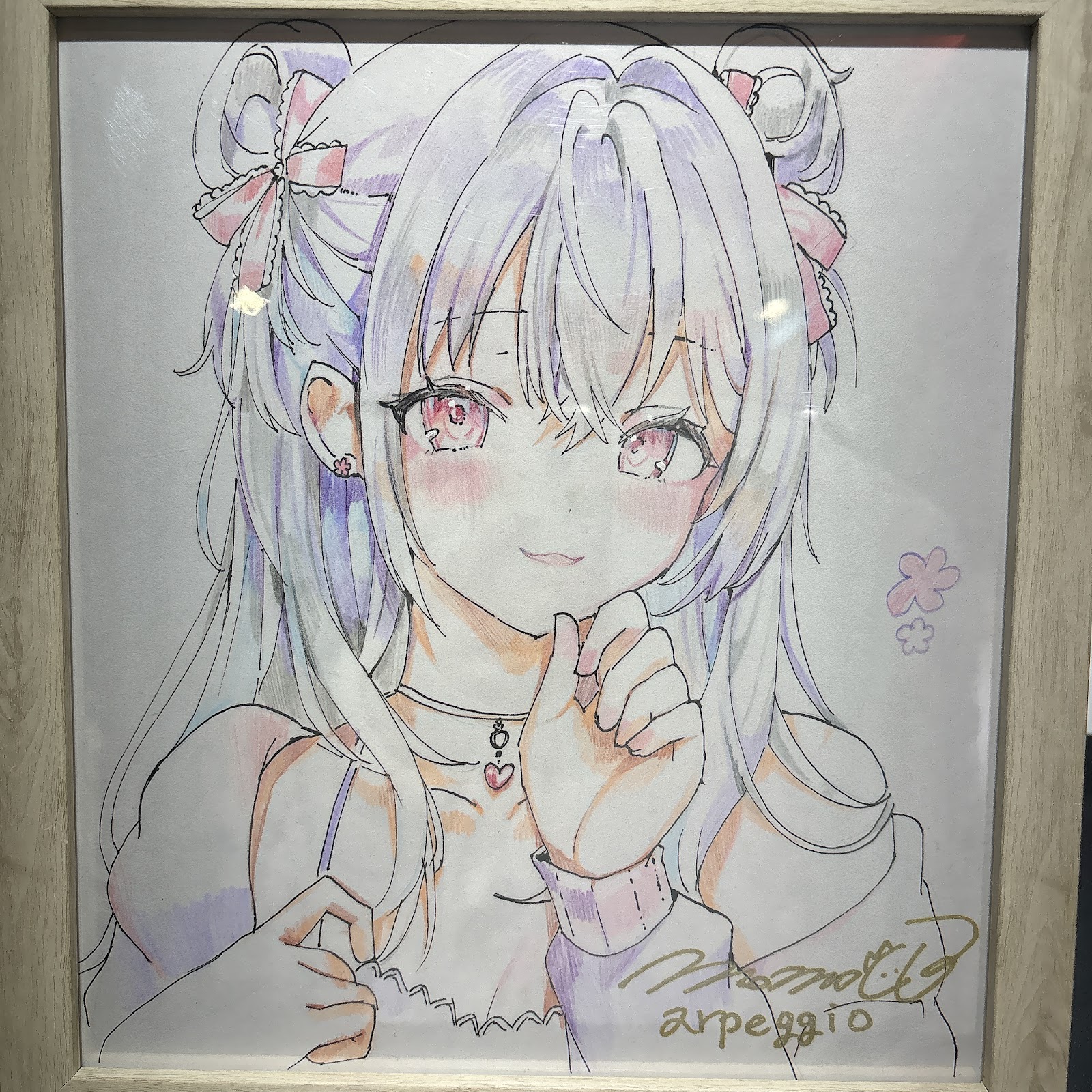 1点もの】直筆サイン入りイラスト色紙A | pixiv WAEN GALLERY