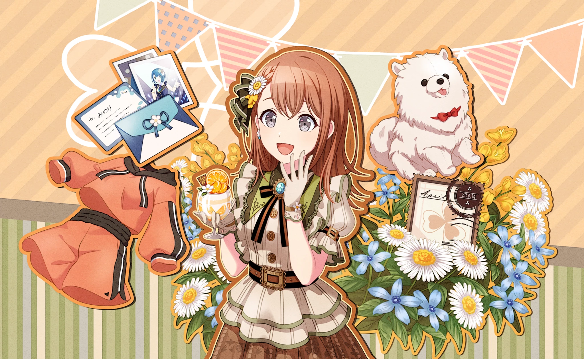 プロセカ バースデー缶バッジ C グリ缶 エピカ 2022-2023 花里みのり