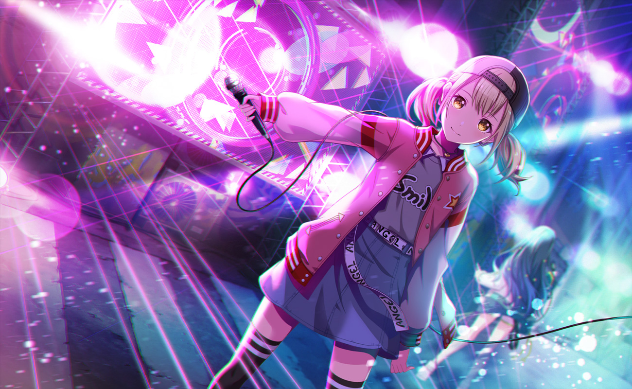 プロセカ 小豆沢こはね 色紙 桜 9a 君と歌う、桜舞うセカイで