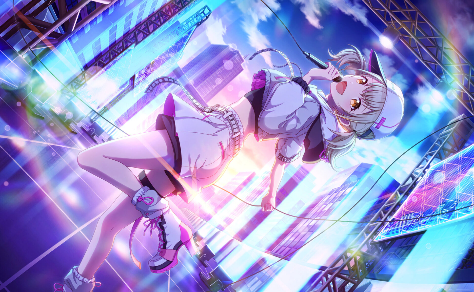 プロセカ 小豆沢こはね 下敷き 桜 vol.9 君と歌う、桜舞う世界で