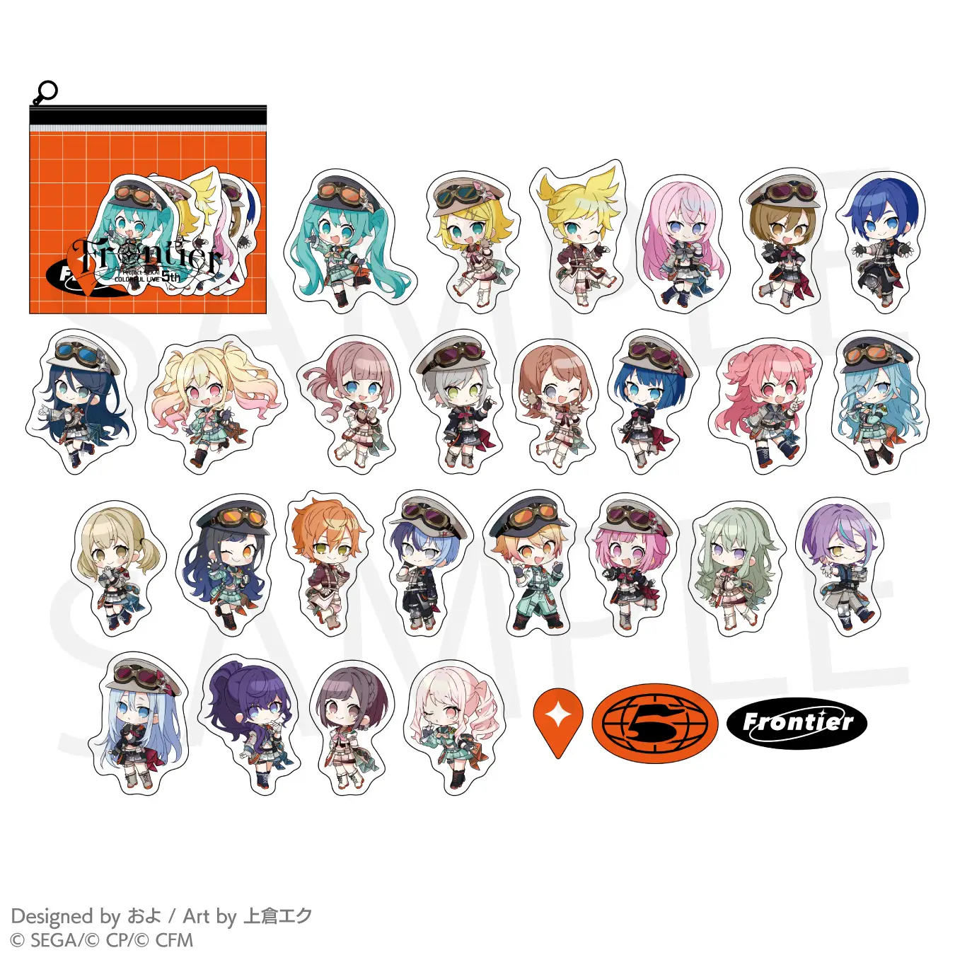 小豆沢こはね プロセカ セカライ 5th Frontier メタリック缶バッジA