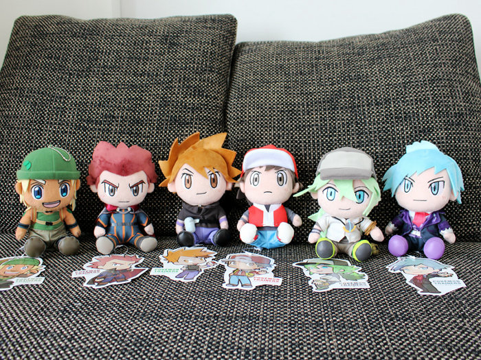 ポケモンセンター トレーナー ぬいぐるみ レッド グリーン ポケモン