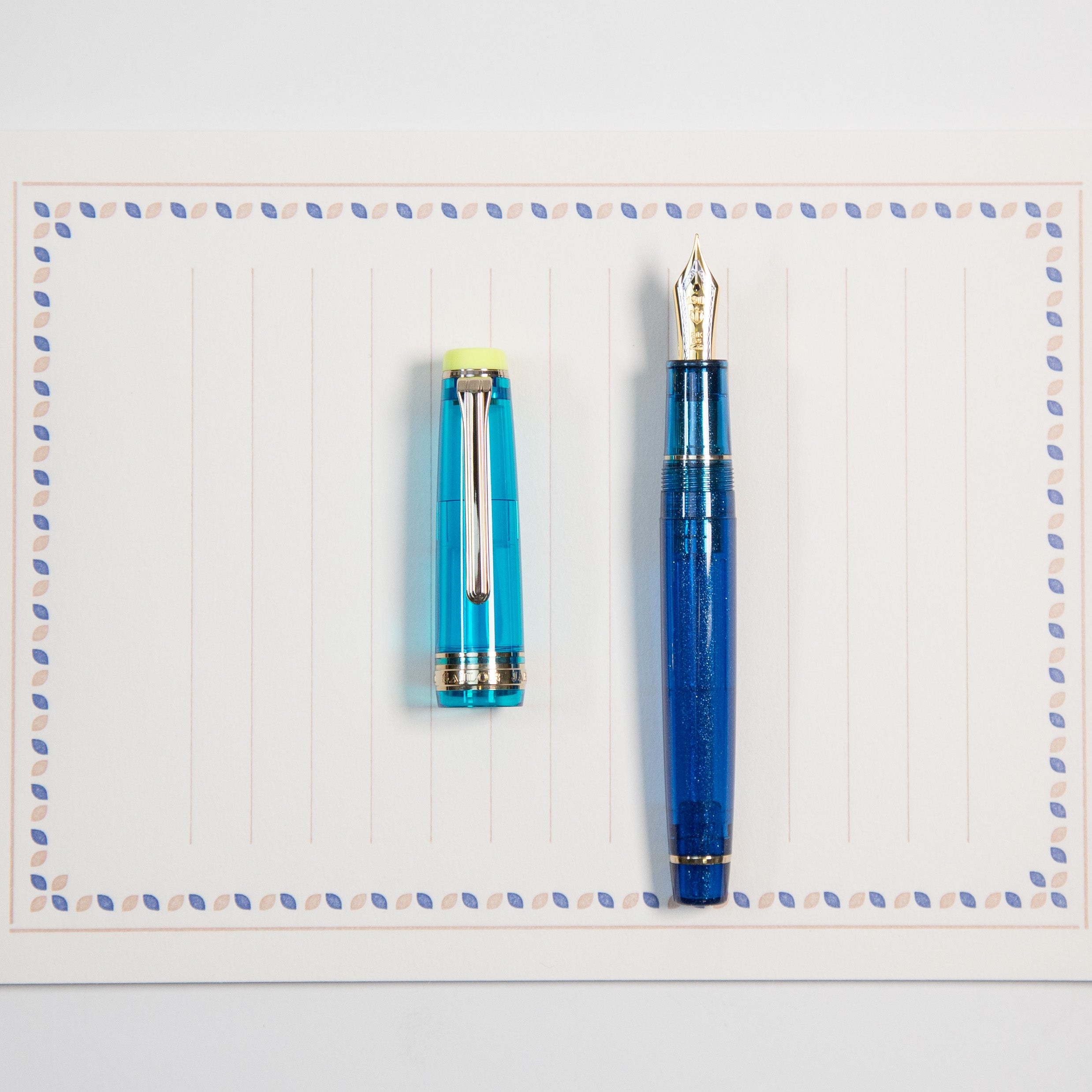 SAILOR 万年筆 カクテルシリーズ クレ・アジュール MF