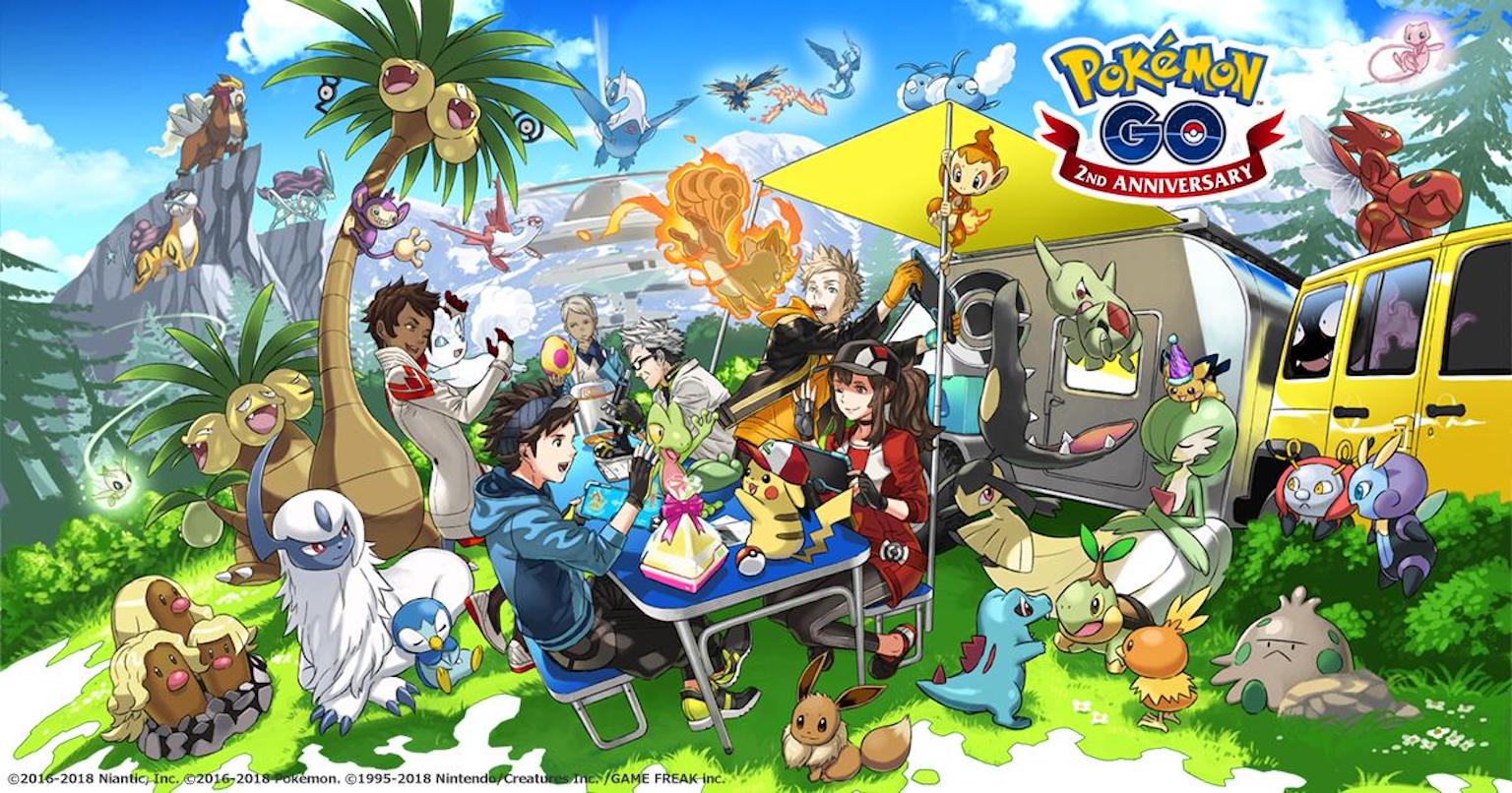非売品】 ポケモンGO 5周年 イラスト 5枚セット ポケモンGO】全国で5